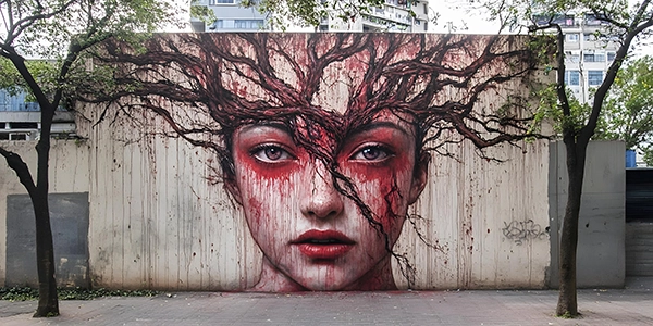 KARMA_Oeuvre d'art bois